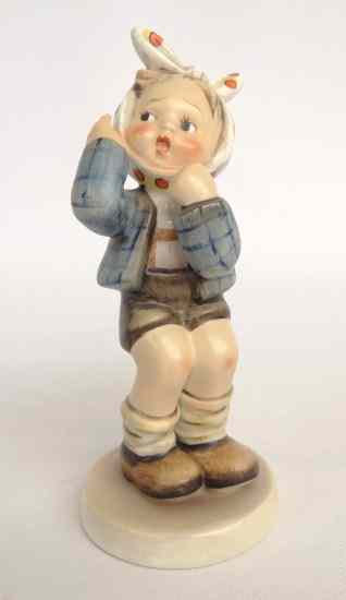 Appraisal: Hummel figurine girl with scarf '' Ht