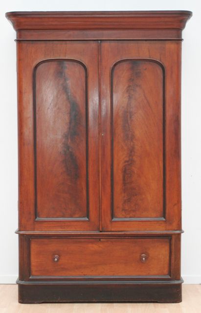 Appraisal: A th century Australian cedar wardrobe cms wide cms deep