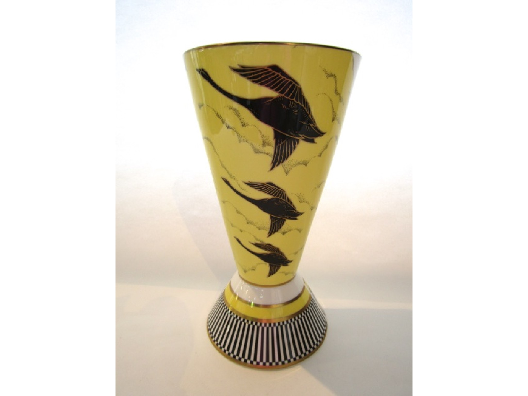 Appraisal: A large Royal Worcester vase from the Art Deco collection