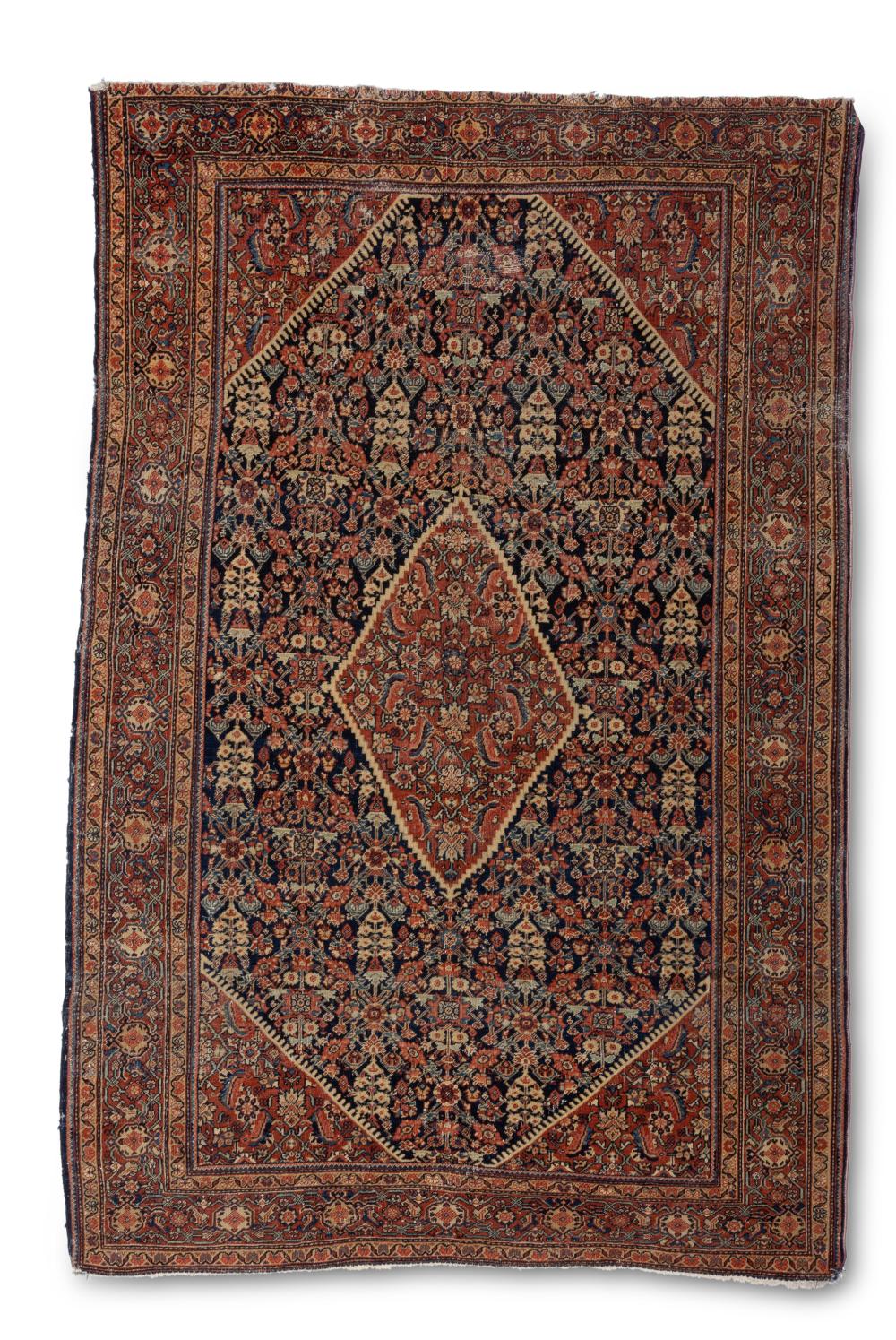 Appraisal: A Persian Kurdish area rug Late th early th century