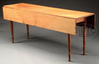 Appraisal: SHERATON PINE DROP LEAF HARVEST TABLE SHERATON PINE DROP LEAF