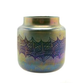 Appraisal: Tiffany Studios Blue Favrile Vase Tiffany Studios Blue Favrile Vase