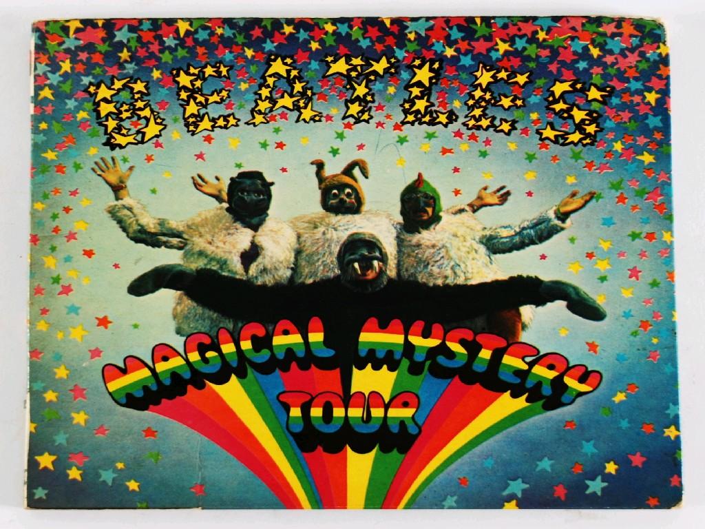 Appraisal: BEATLES 'MAGICAL MYSTERY TOUR' DOUBLE EP page with image of