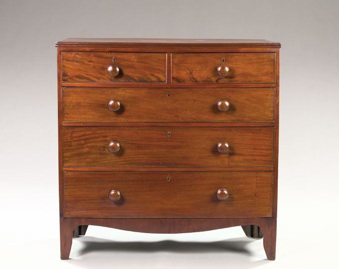 Appraisal: Good George III Mahogany Chest of Drawers first quarter th