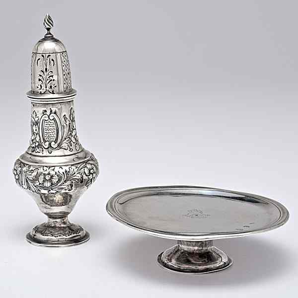 Appraisal: English and Irish Silver English and Irish includes an Irish