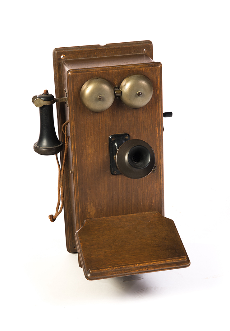 Appraisal: WALL TELEPHONE American st quarter- th century Double bell side