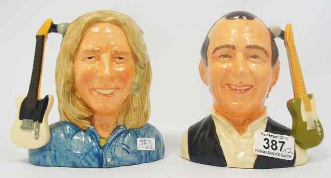 Appraisal: Royal Doulton Intermediate Character Jugs Status Quo Rick Parfitt D