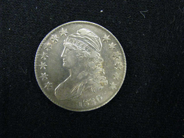 Appraisal: Capped Bust Half Dollar lusterous A U