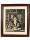 Appraisal: WOODCUT - 'Books Make the Home' by Rockwell Kent NY