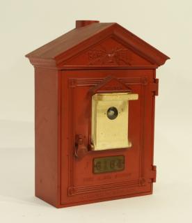 Appraisal: Early Gamewell Fire Alarm Call Box MASSACHUSETTS EARLY TH CENTURY