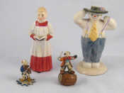 Appraisal: Two Doulton figurines Choirboy HN COPR and Stylish Snowman DS