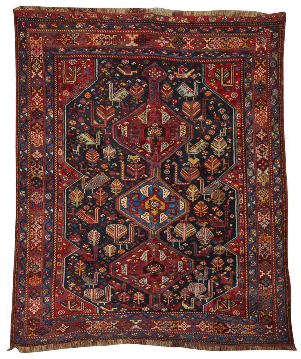 Appraisal: Kampseh Rug South Persian ca ft in x ft in