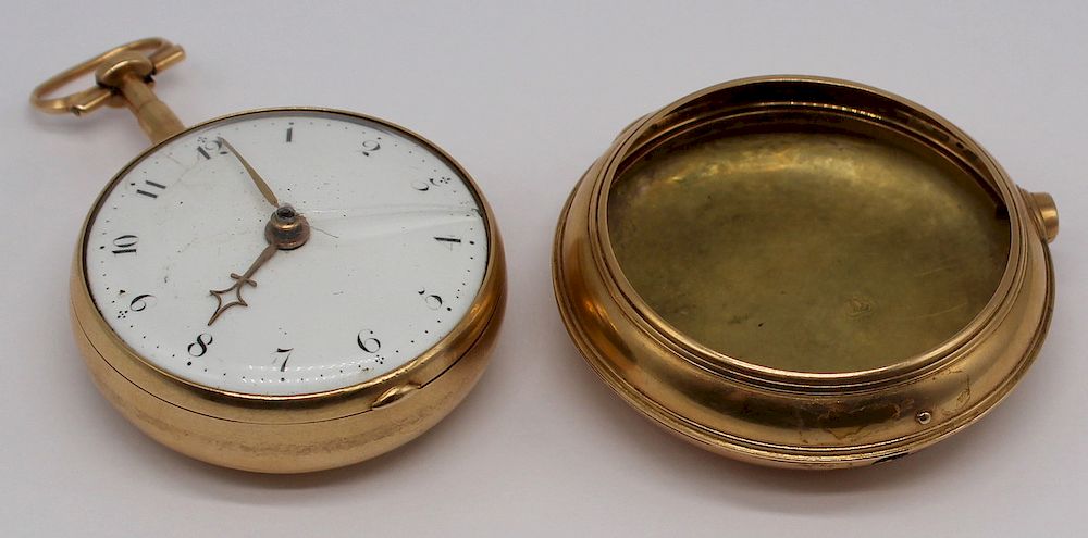 Appraisal: JEWELRY Important Early American Thomas Parker Pocket Watch Late th