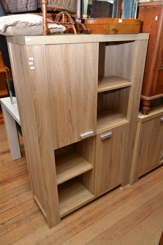 Appraisal: A CONTEMPORARY TWO DOOR CABINET A CONTEMPORARY TWO DOOR CABINET