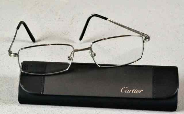 Appraisal: Cartier Eyewear - Reading GlassesHandsome pair of contemporary titanium Cartier