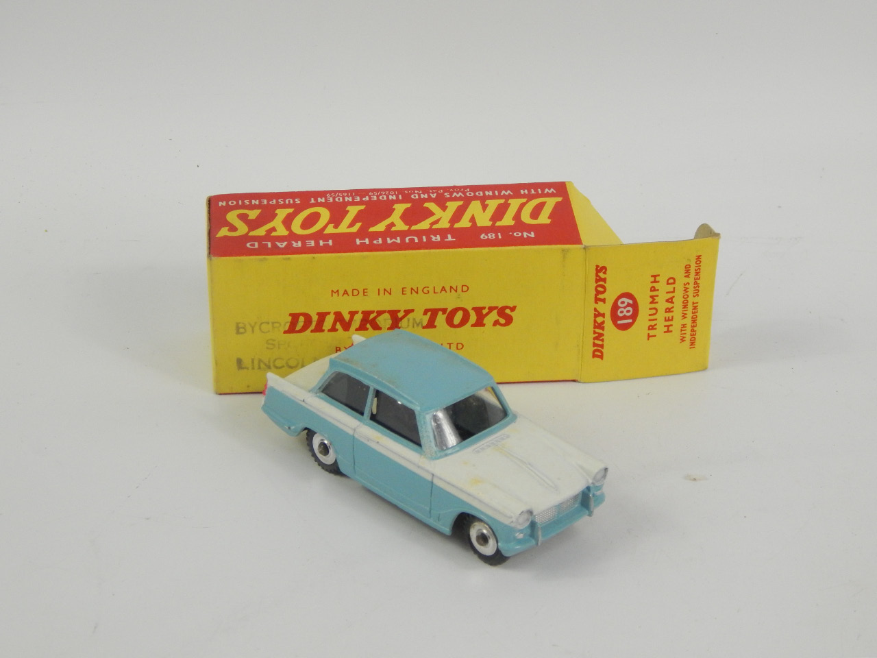 Appraisal: A Dinky Toys diecast vehicle Triumph Herald No boxed