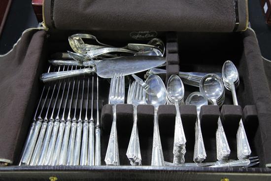 Appraisal: SET OF STERLING SILVER FLATWARE Towle Louis XIV pattern service