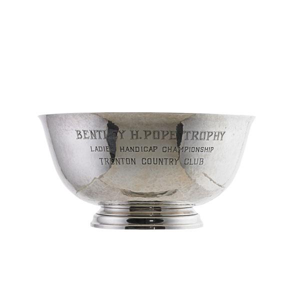 Appraisal: INTERNATIONAL BARBOUR STERLING REVERE BOWL TROPHY Condition Report