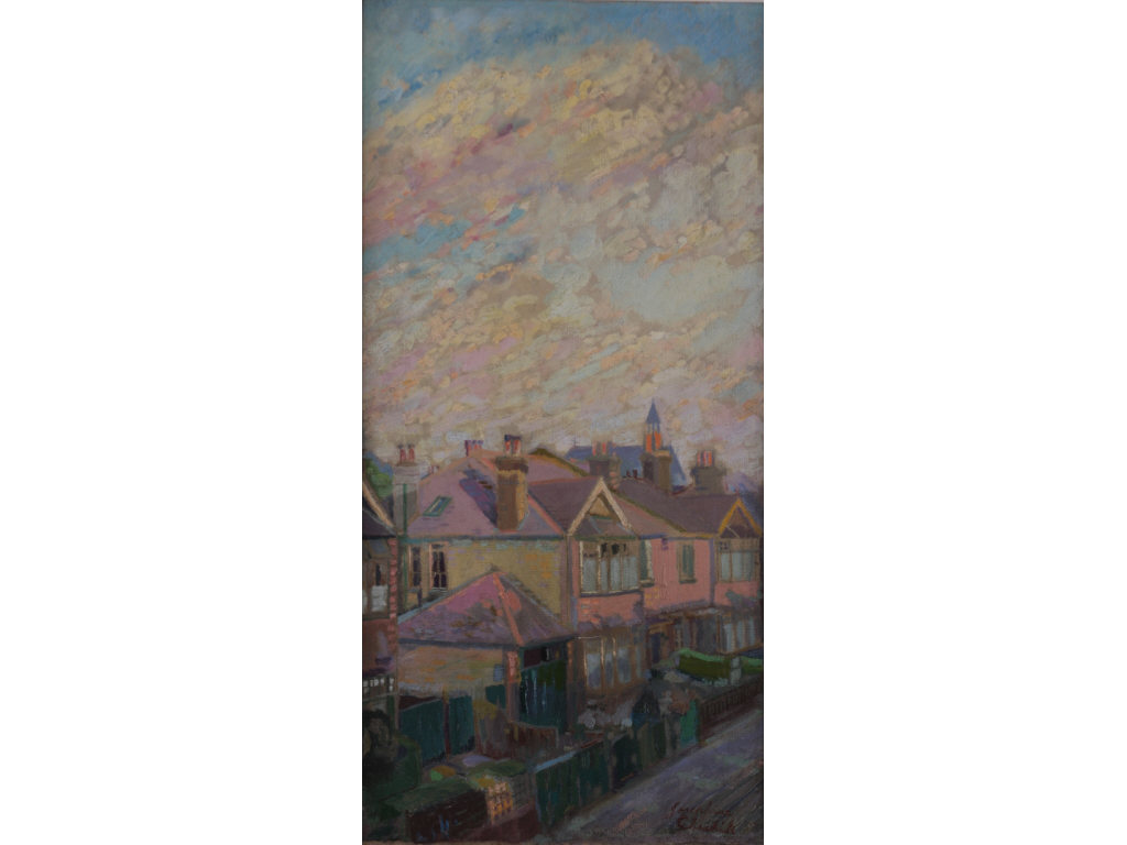 Appraisal: Josephine Ghilchik Br th c Morning View oil on canvas