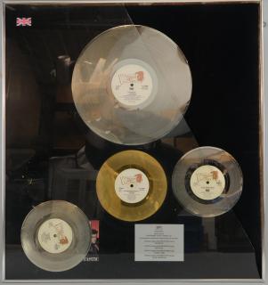 Appraisal: Wham BPI presentation discs to Dick Leahy Morrison-Leahy Music Ltd