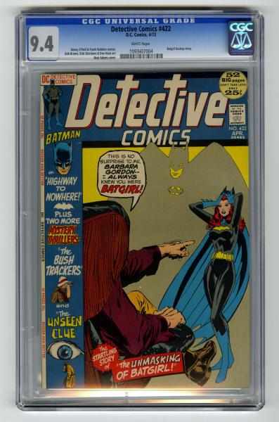 Appraisal: Detective Comics CGC D C Comics Click for full description