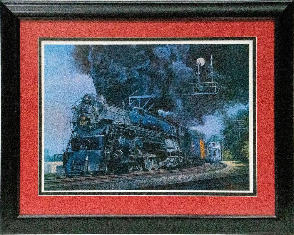 Appraisal: Burlington Picture Framed Picture - Burlington