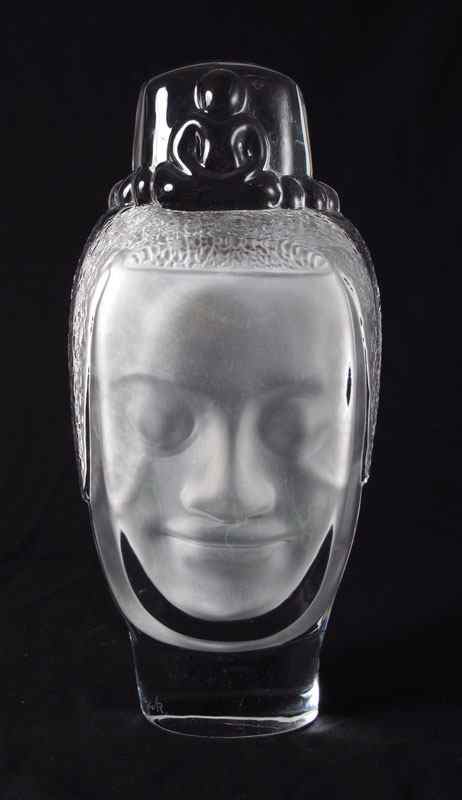 Appraisal: DAUM CRYSTAL BUDDHA BOUDDHA Limited Edition designed by Roy Adzak