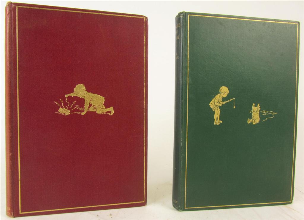 Appraisal: Milne A A Winnie-the-Pooh First edition owner's inscription on first