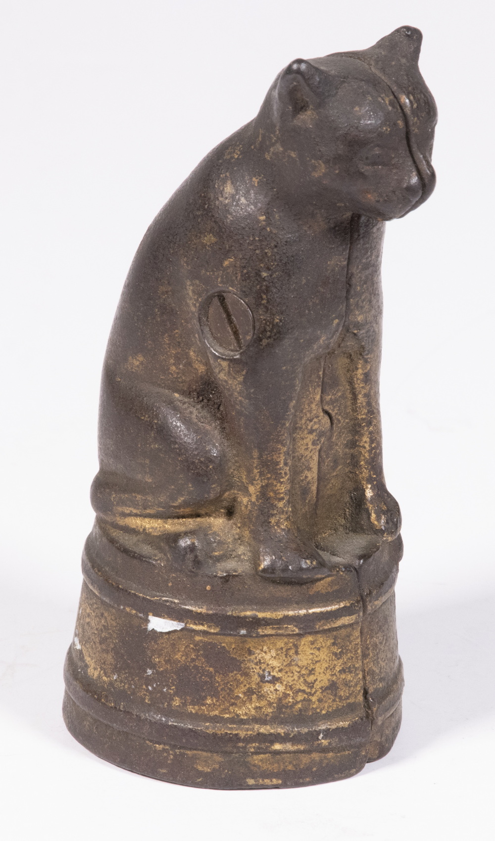 Appraisal: A C WILLIAMS CAT ON TUB BANK Early th c