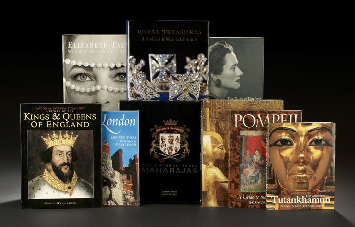 Appraisal: Nine Books on Royalty and Jewelry From Ancient Times to