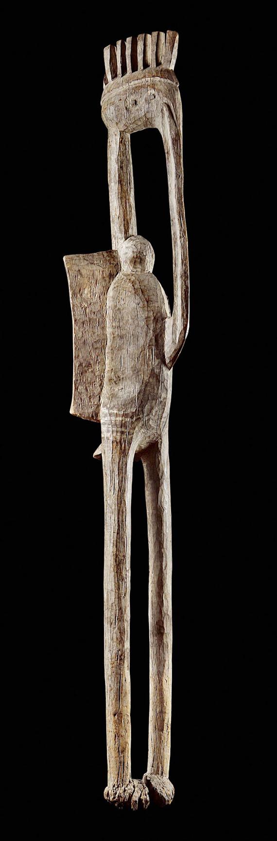 Appraisal: SENUFO BIRD Ivory Coast H cm Provenance Emil Storrer Galerie