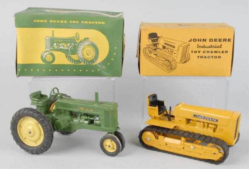 Appraisal: Lot of Diecast John Deere Tractor Toys Description Includes one