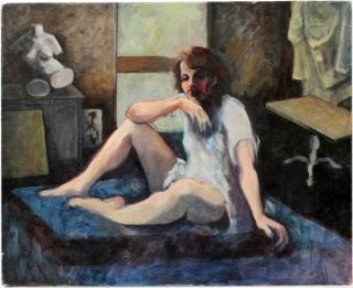 Appraisal: HELENA KAUPPILA OIL ON CANVAS HELENA KAUPPILA AMER ST C