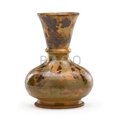 Appraisal: GEORGE OHR Baluster vase Condition Report