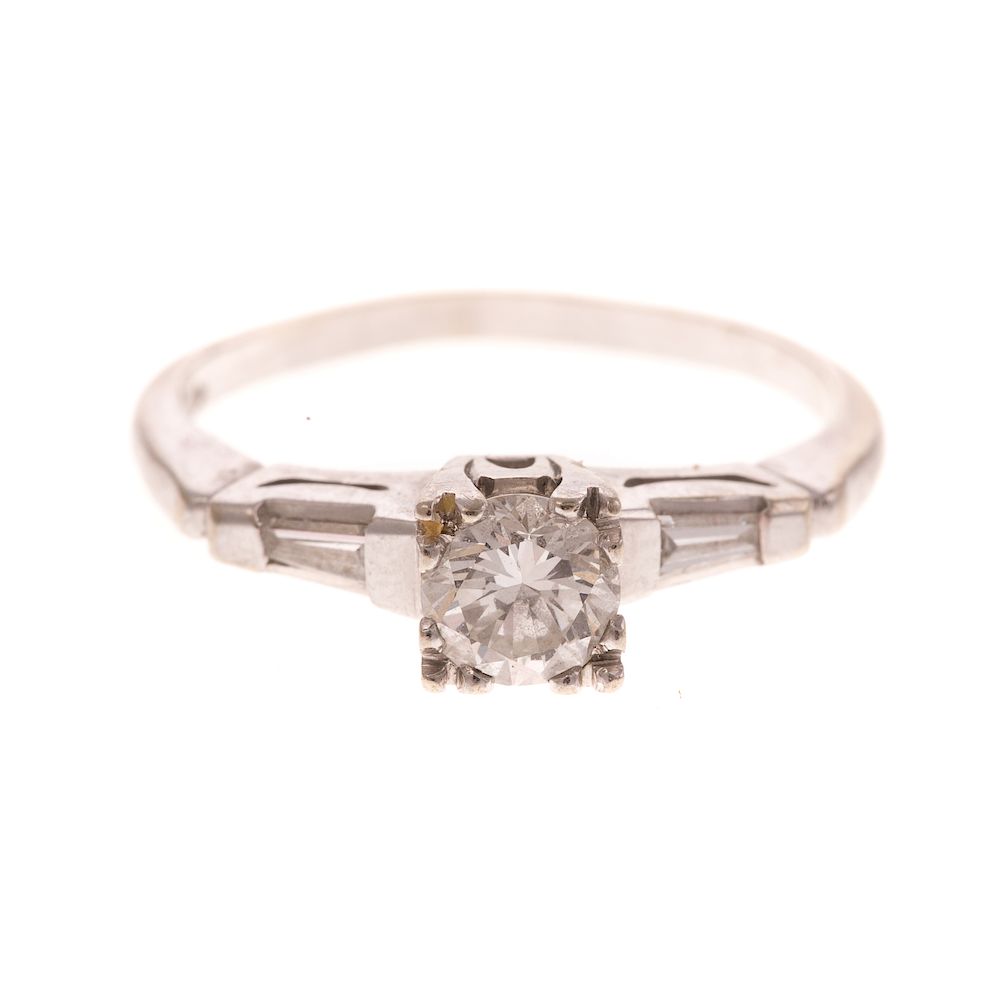 Appraisal: A Ladies Diamond Engagement Ring in K K white gold