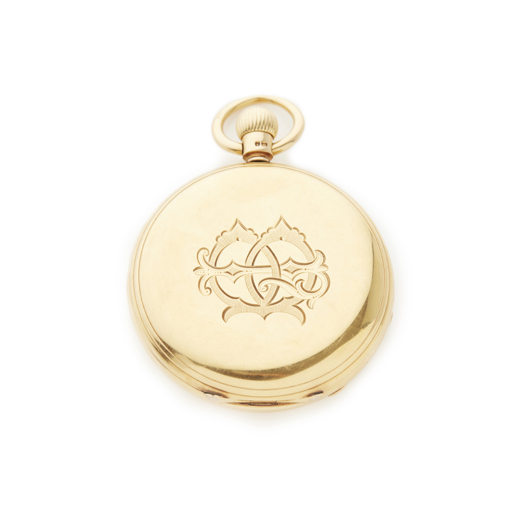 Appraisal: GEO EDWARDS LONDON - An ct gold cased pocket watch