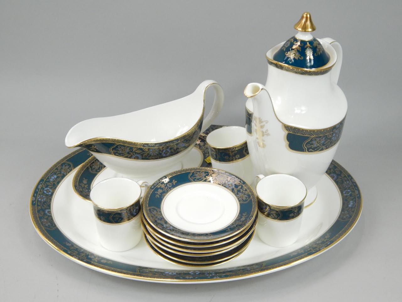 Appraisal: A Royal Doulton Carlyle pattern part dinner service to include