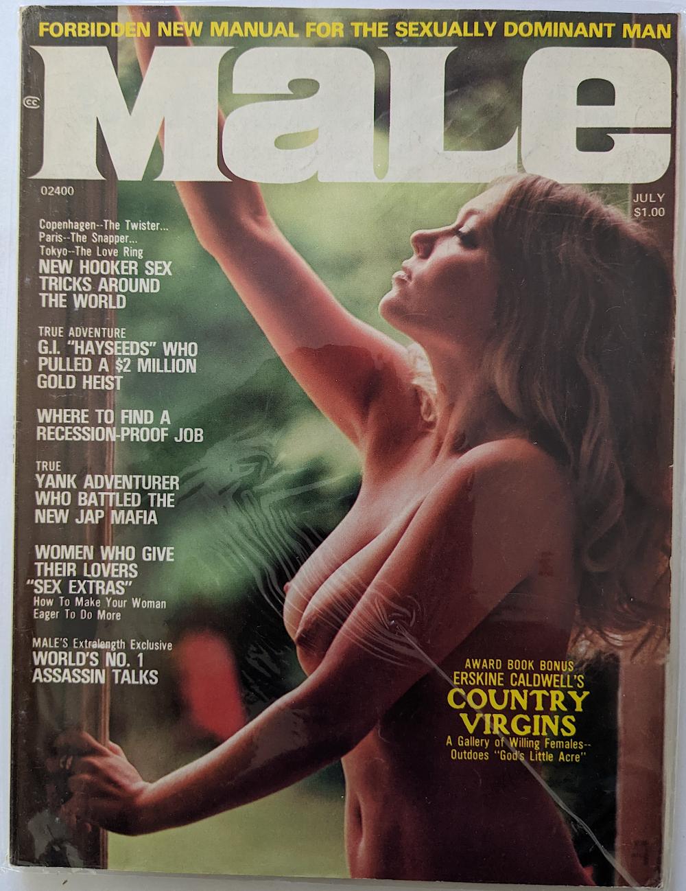 Appraisal: VINTAGE PIN UP ADULTS MAGAZINE MALEThis collection is coming from