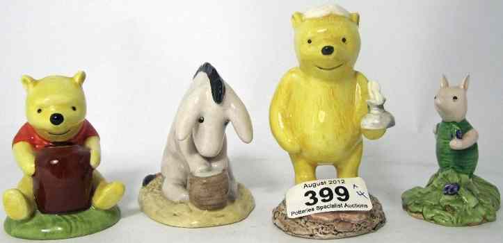 Appraisal: Royal Doulton Winnie the Pooh Figures Piglet and Violet WP