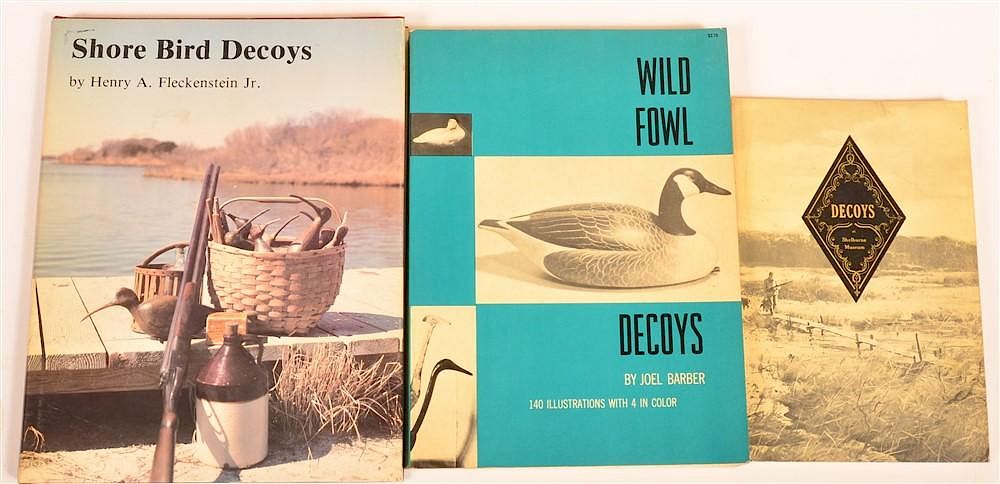 Appraisal: vols Books on Decoys Webster Kehoe Decoys at Shelburne Museum