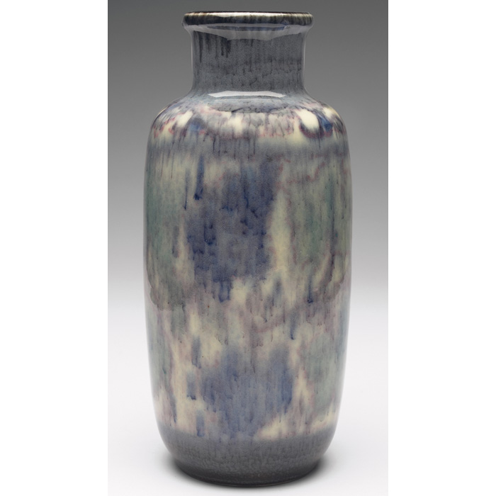 Appraisal: Rookwood vase shouldered shape in a Porcelain glaze with stylized