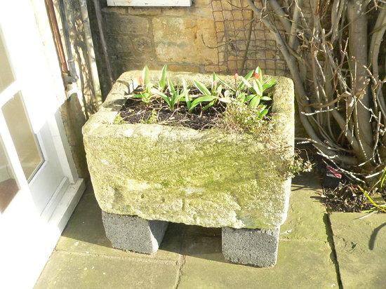 Appraisal: A stone trough cm x cm x