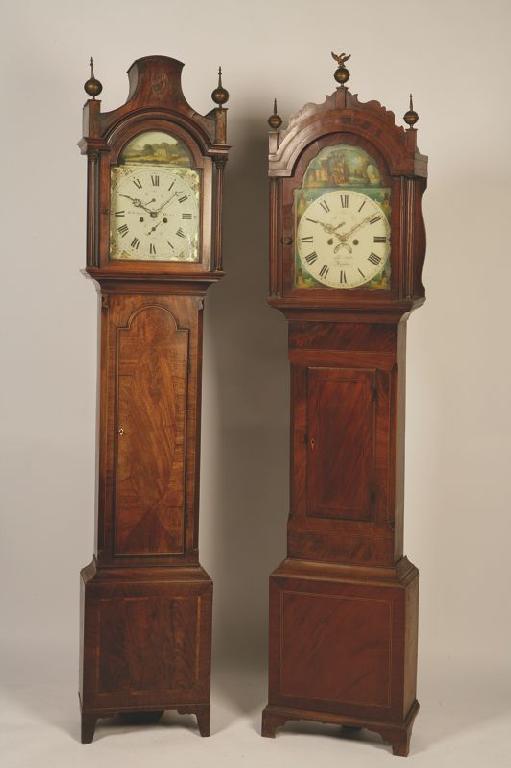 Appraisal: A WILLIAM IV MAHOGANY LONGCASE CLOCK by Thomas Pitt Froome