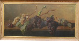 Appraisal: Manuel Millan Spain - large oil on canvas still life