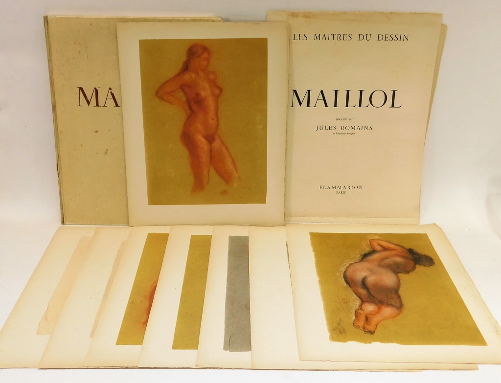 Appraisal: ARTISTIDE MAILLOL PORTFOLIO BOOK BY JULES ROMAINS France - Collection