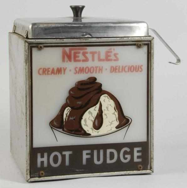 Appraisal: Nestle's Hot Fudge Warmer Description s to s Medium overall