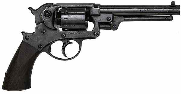 Appraisal: Starr Double Action Revolver cal barrel S N frame and