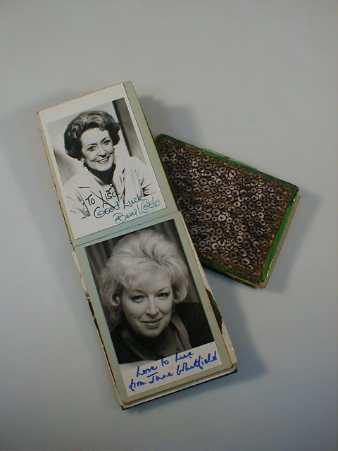 Appraisal: Two autograph albums including June Whitfield Harry Secombe Dirk Bogard