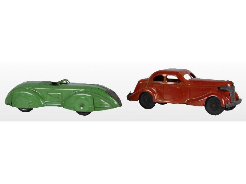 Appraisal: Lot of Wyandotte Pressed Steel Car Toys Description L Wyandotte