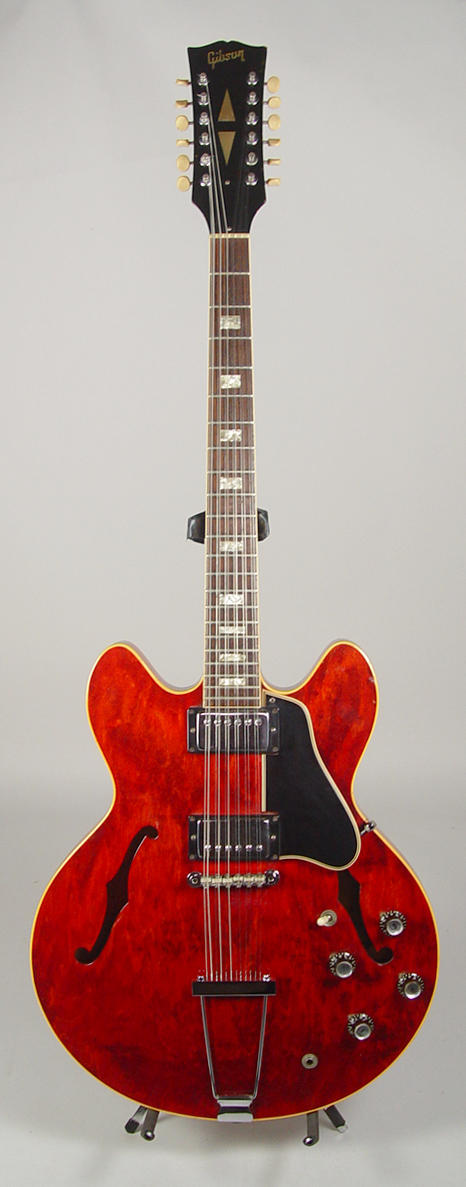 Appraisal: Early 's Gibson ES - String Electric Guitar Serial Red